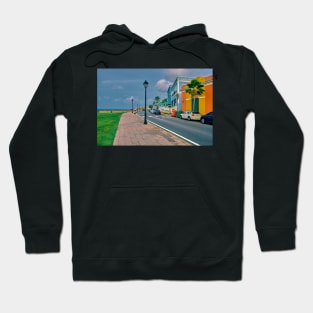 The colorful street of Old San Juan Hoodie